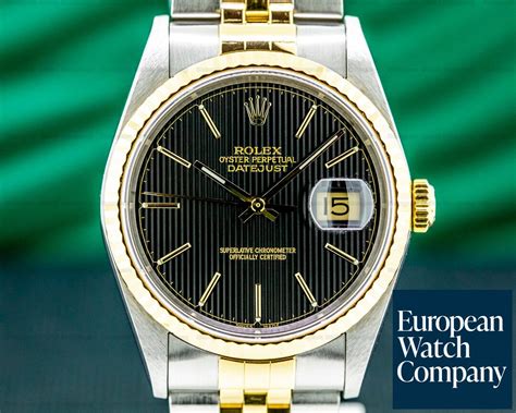 rolex silver tapestry dial|Rolex datejust 16233 black dial.